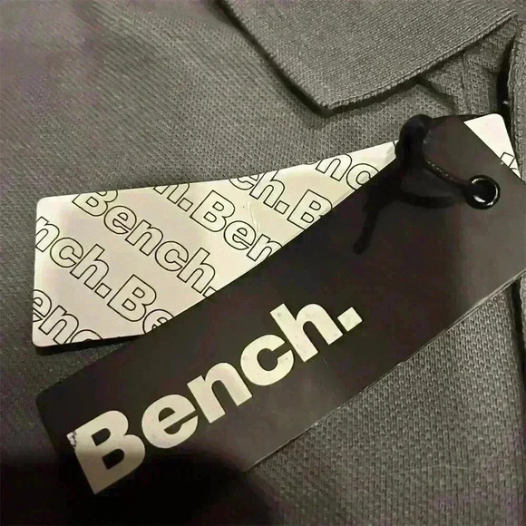 Bench Men's Polo Shirt 2XL Steel Gray Short Sleeve Classic Fit - Picture 6 of 11